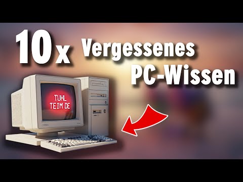 Vergessenes PC Wissen - Hardware Profis wussten DAS früher noch !!