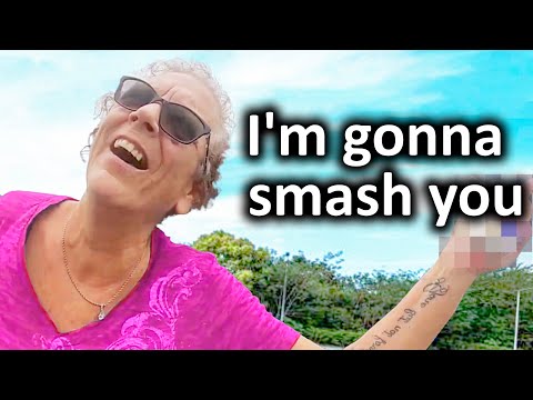 When Entitled Grandmas Think Laws Don't Apply to Them