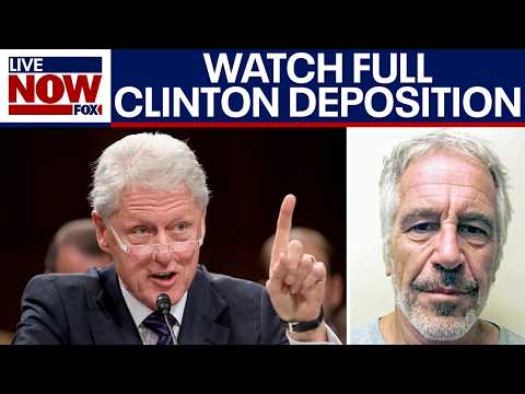 FULL: Bill Clinton Epstein deposition video JUST RELEASED