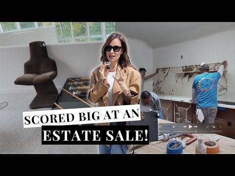 You WON’T Believe What I Found at This Estate Sale + Project Updates & Mini Home Tour