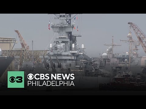 How crews at the Philadelphia Navy Yard are restoring the Battleship New Jersey