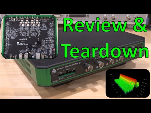 TSP #199 - Digilent Analog Discovery Pro 3000 Series (ADP3450) Review, Teardown & Experiments