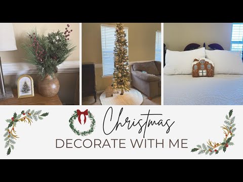 🎄 CHRISTMAS Decorate 🕯️, Haul 🛒, and Get To Know Me 💗🎅🤶 - Simple Christmas Decorate and Haul