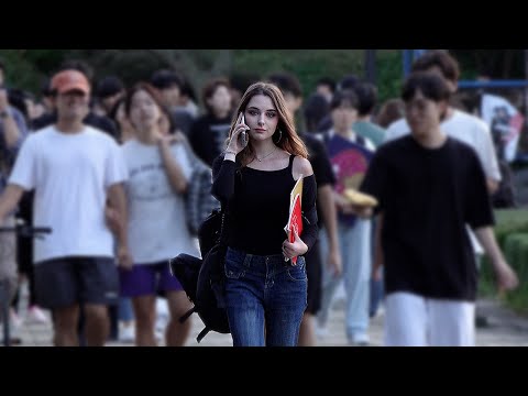 외국인 신입생이 대학교에서 지퍼를 열고 다닌다면? l 사회실험