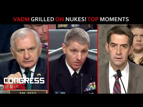 Trump’s Nuclear Remarks Put Admiral Nominee in Hot Seat (Senate Hearing)