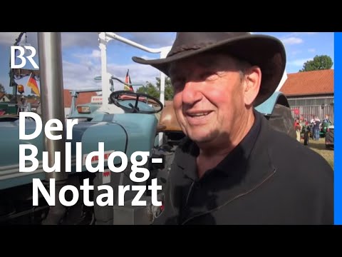 Bulldog-Liebhaber: Ein Unterfranke rettet Eicher-Schlepper | Traktoren | Frankenschau | BR