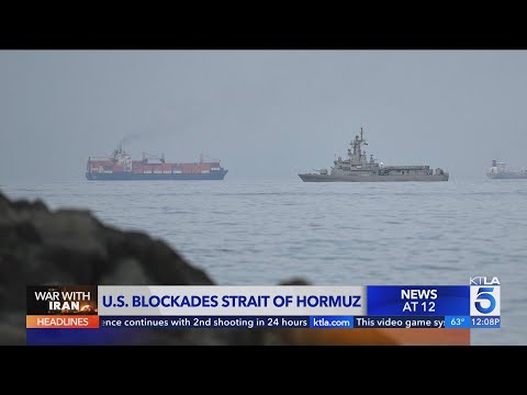 Trump orders U.S. Navy to block Strait of Hormuz
