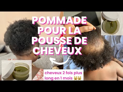 Comment faire une Pommade qui fait pousser les cheveux de bébé pas chère 4 ingrédients #DIY 1
