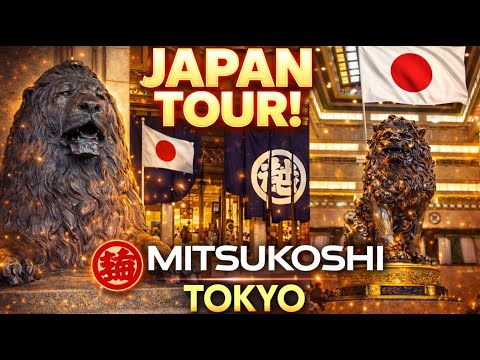 Inside Mitsukoshi 🇯🇵 Tokyo’s Most Elegant Department Store (Japan Walk)