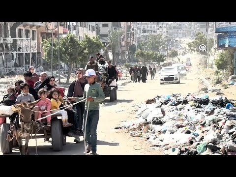 Tens of thousands of Palestinians are being displaced once more by the most recent evacuation order