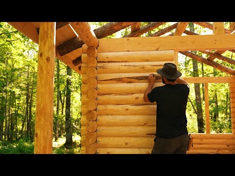 Turn a barren piece of land into a WOODEN HOUSE in just 45 Days | By @NguyenduyTon