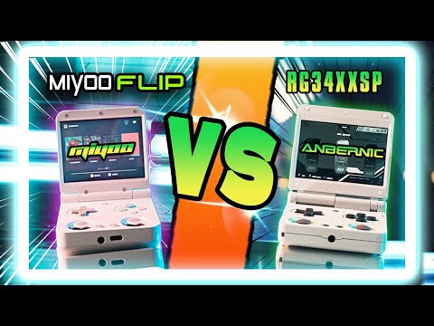Miyoo FLIP OR Anbernic RG34XXSP: Clamshell Faceoff
