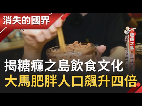 無糖不歡？！馬來西亞近20年肥胖人口"飆升四倍"揭"糖癮之島"飲食文化 泰國"課徵糖稅"成亞洲最早│李天怡主持│【消失的國界完整版】20200411│三立新聞台