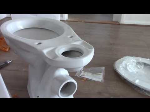 How to assembly toilet. Fitting toilet.
