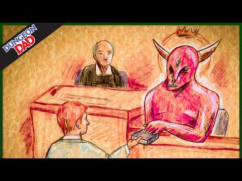 What Really Happened in the Trial of Asmodeus? D&D's Most Infamous Fiend Goes to Court.