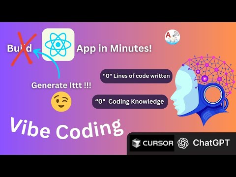👉🔥 Make a React Native App in 5 Minutes | No Code AI Tool 2025 @cursor_ai  | amplifyabhi