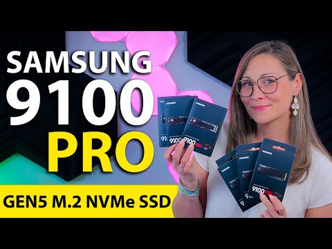 Samsung's First Proper Gen5 Drive! - 9100 PRO NVMe SSD Review