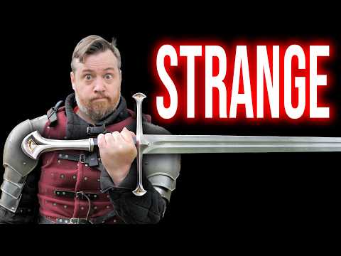 Anduril LORD OF THE RINGS sword is STRANGE