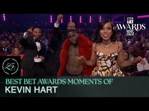 Kevin Hart’s Wildest BET Awards Moments – From Roasts to Bars to Dance Moves | BET Awards