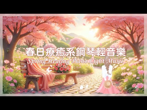 春日療癒系鋼琴輕音樂 Spring Healing Piano Light Music【100%無廣告】🌿 早晨靜心音樂 | 放鬆鋼琴曲 | 輕柔鋼琴曲 Relaxing Piano Music