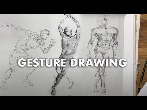 Use 3 Exercises for BETTER Gesture Drawing