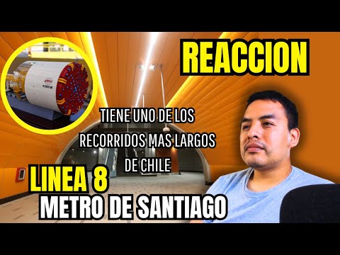 🇵🇪PERUANO REACCIONA A LA LINEA 8 DEL METRO DE SANTIAGO DE CHILE