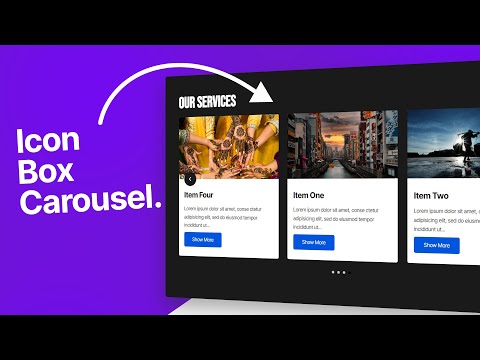 How to Create an Icon Box Carousel with Elementor for FREE