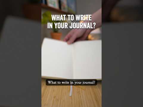 What to write in your journal - bullet journal - bujo