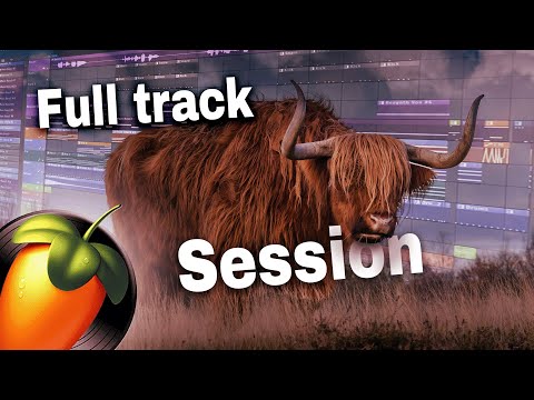 Melodic techno full track with fl studio
