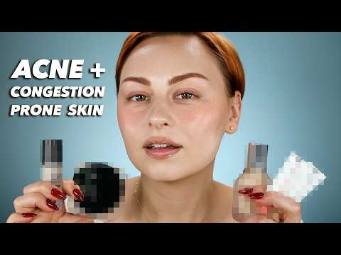 Makeup for acne prone skin