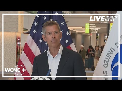 Sean Duffy holding news conference on impact of shutdown on transportation