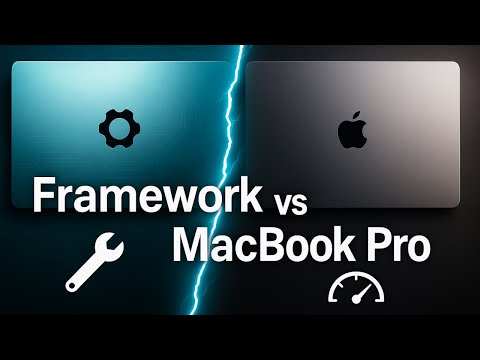 Framework 13 vs MacBook Pro – Repairing, Upgrading, and Comparing