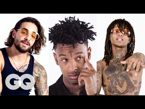 Rae Sremmurd, 21 Savage and More Break Down Their Tattoos | Best of Tattoo Tour | GQ