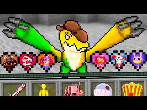 Minecraft, But There's AMAZING DIGITAL CIRCUS Hearts