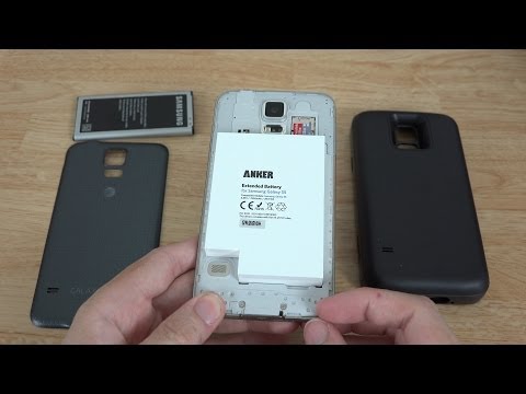Anker 7500mAh Extended Battery Combo for Samsung Galaxy S5 (Unboxing and First Look)