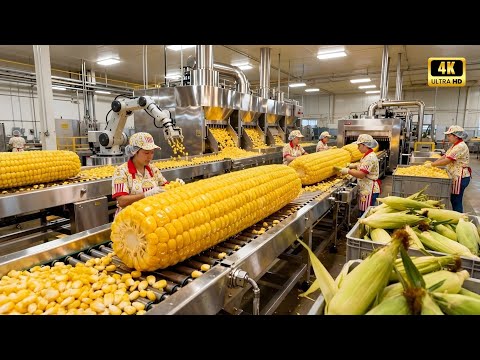 Inside a Modern Factory: How Corn Is Processed Into Corn Flour | World’s Largest Corn Plant