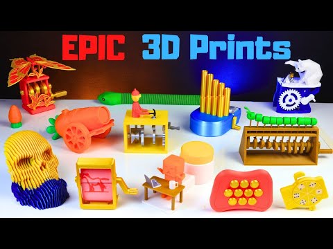 17 COOLEST Things to 3D Print