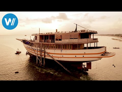Werft unter Palmen - Indonesiens Pinisis (ARTE 360° Reportage)