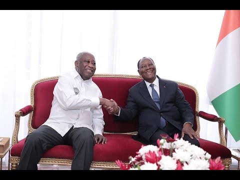 Presidence : Le Président Alassane Ouattara et l'ex-président Laurent Gbagbo se sont rencontrés