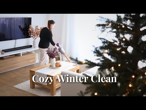 🌟 Mindful Winter Cleaning for a Calm Home | Clean with me | Seasonal Home Refresh | Silent Vlog