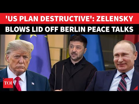 Zelensky Concedes Defeat After Berlin Peace Talks? 'Trashes' Trump's Peace Plan | 'Not Helping Kyiv'