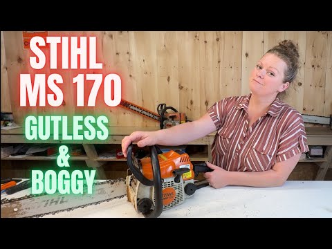Bogs Out  -  No Power  -  Hard To Start -  Stihl MS170 Chainsaw Repairs