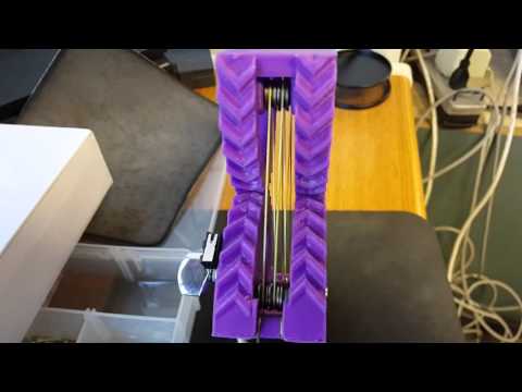 Test of one of GUS' linear actuators