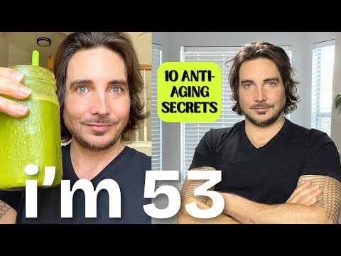 Man In His 50's Looks DECADES YOUNGER & Shares TOP 10 ANTI-AGING SECRETS! 😮