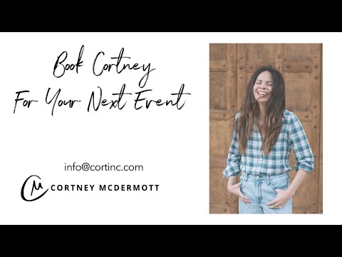 Top International Keynote Speaker Cortney McDermott