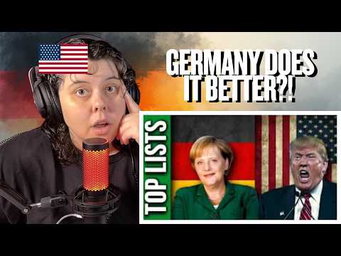 10 Things Germany Does BETTER Than the USA?! | American Reacts 🇩🇪➡️🇺🇸”