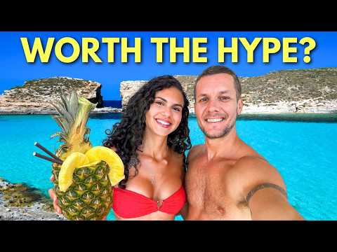 MALTA'S MOST BEAUTIFUL PLACE! 🇲🇹 BLUE LAGOON (COMINO)