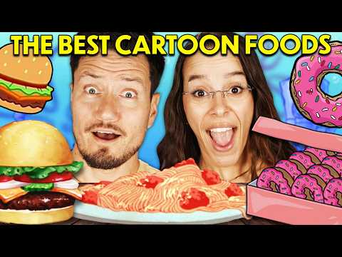 Eat In One Bite: Cartoon Foods!