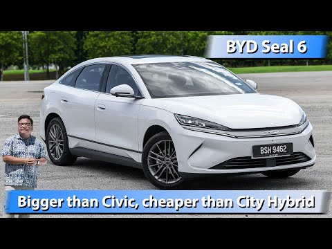 2025 BYD Seal 6 EV Malaysian review - bigger than Civic, cheaper than City Hybrid
