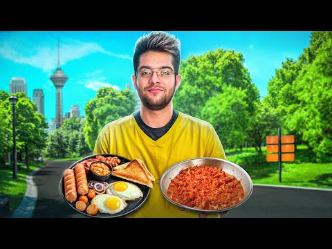 ارزون ترین و گرون ترین صبحونه تهران🍳🤯